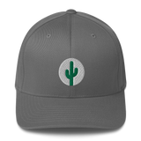Cactus Flexfit - Green on White
