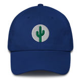 Cactus Dad Hat - Green on White