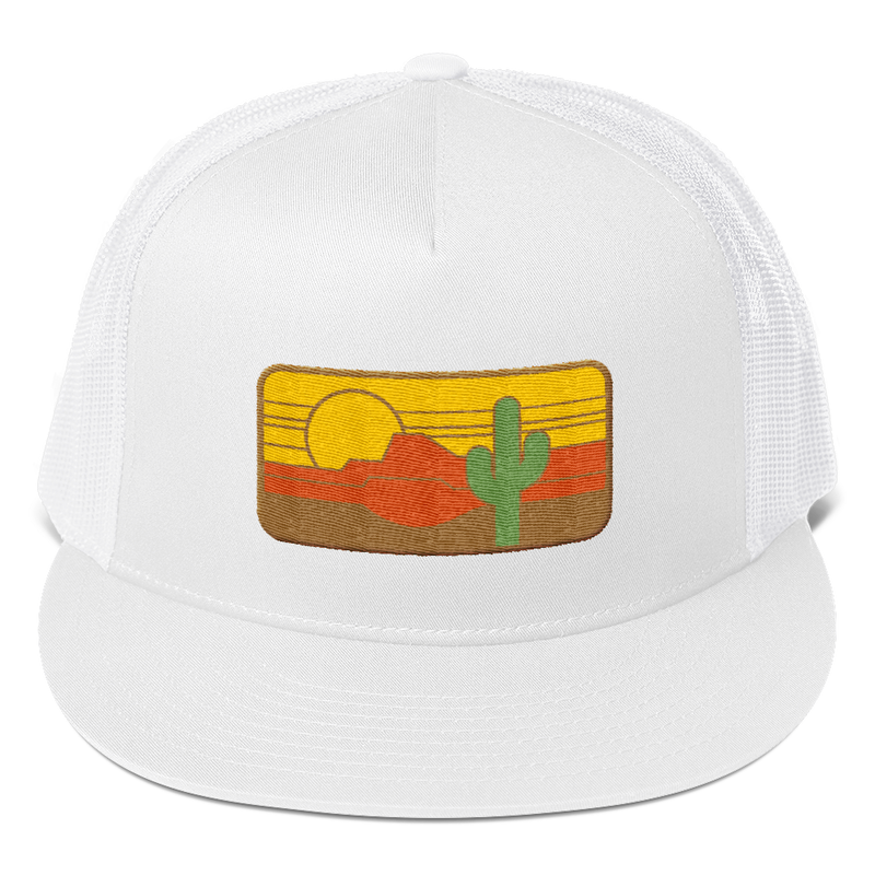 Desert Throwback II Trucker Hat – Cactus Goods