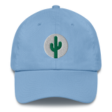 Cactus Dad Hat - Green on White